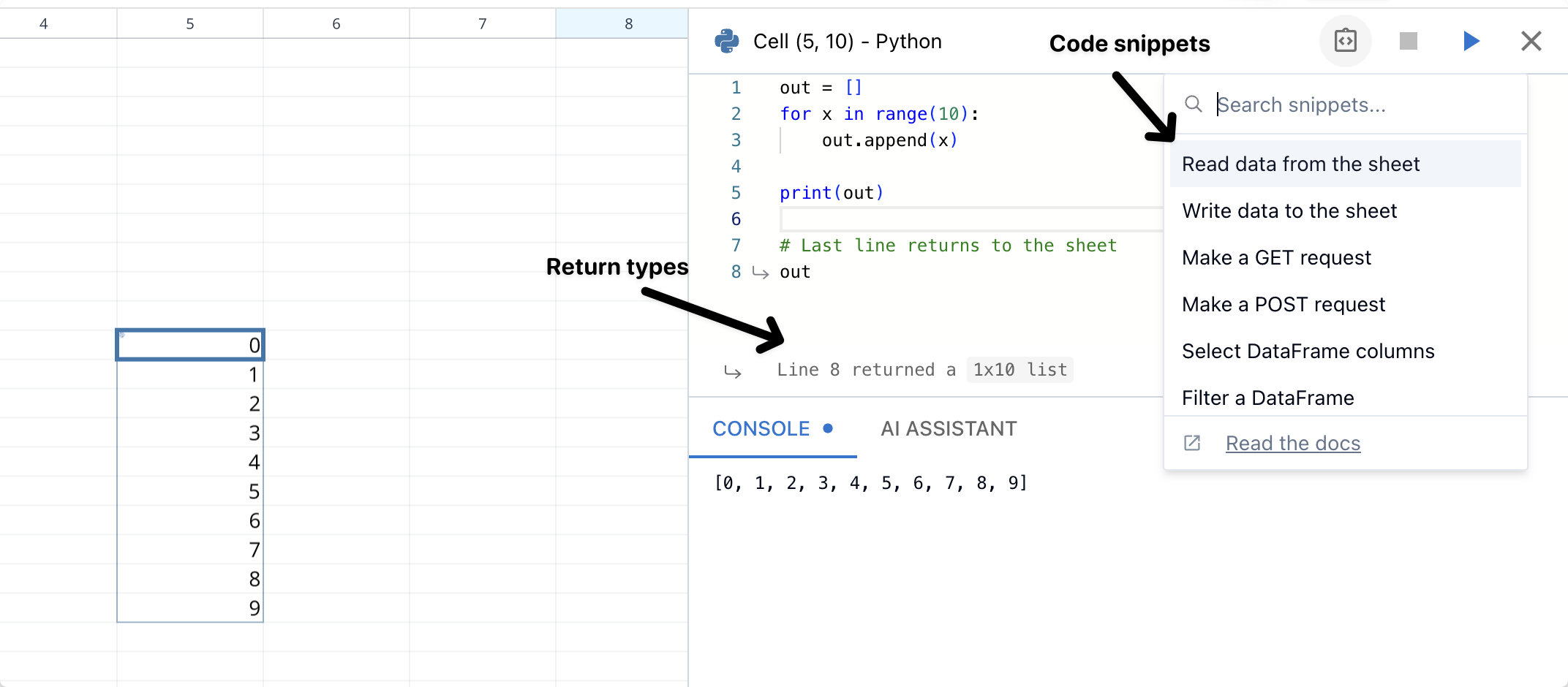 Preview of some Python changes.